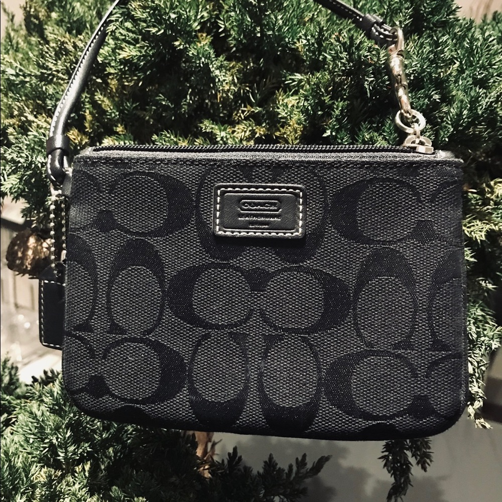 Authentic Coach Black Wrislet